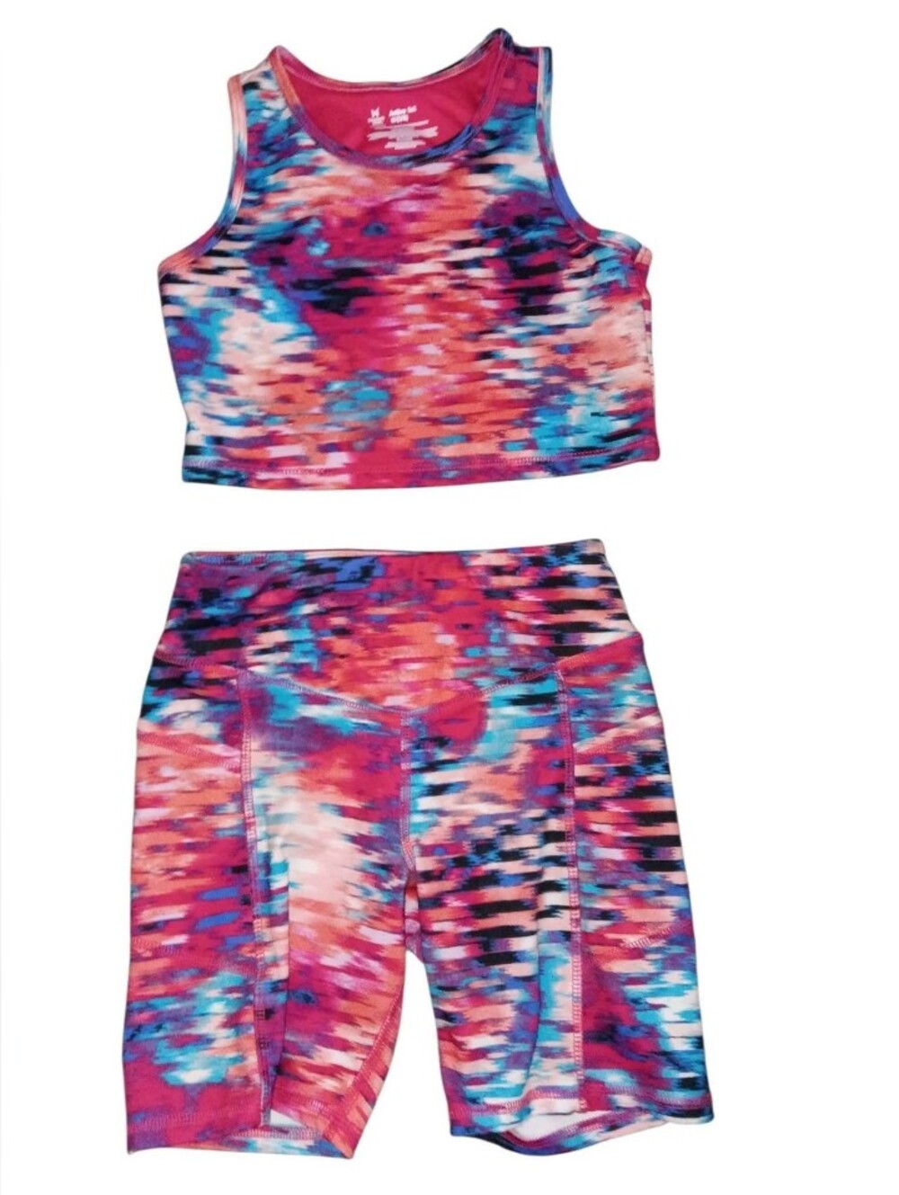 Member's Mark 7-8 Girls Athletic Short Set 7/8 Shirt & Bottoms Outfit